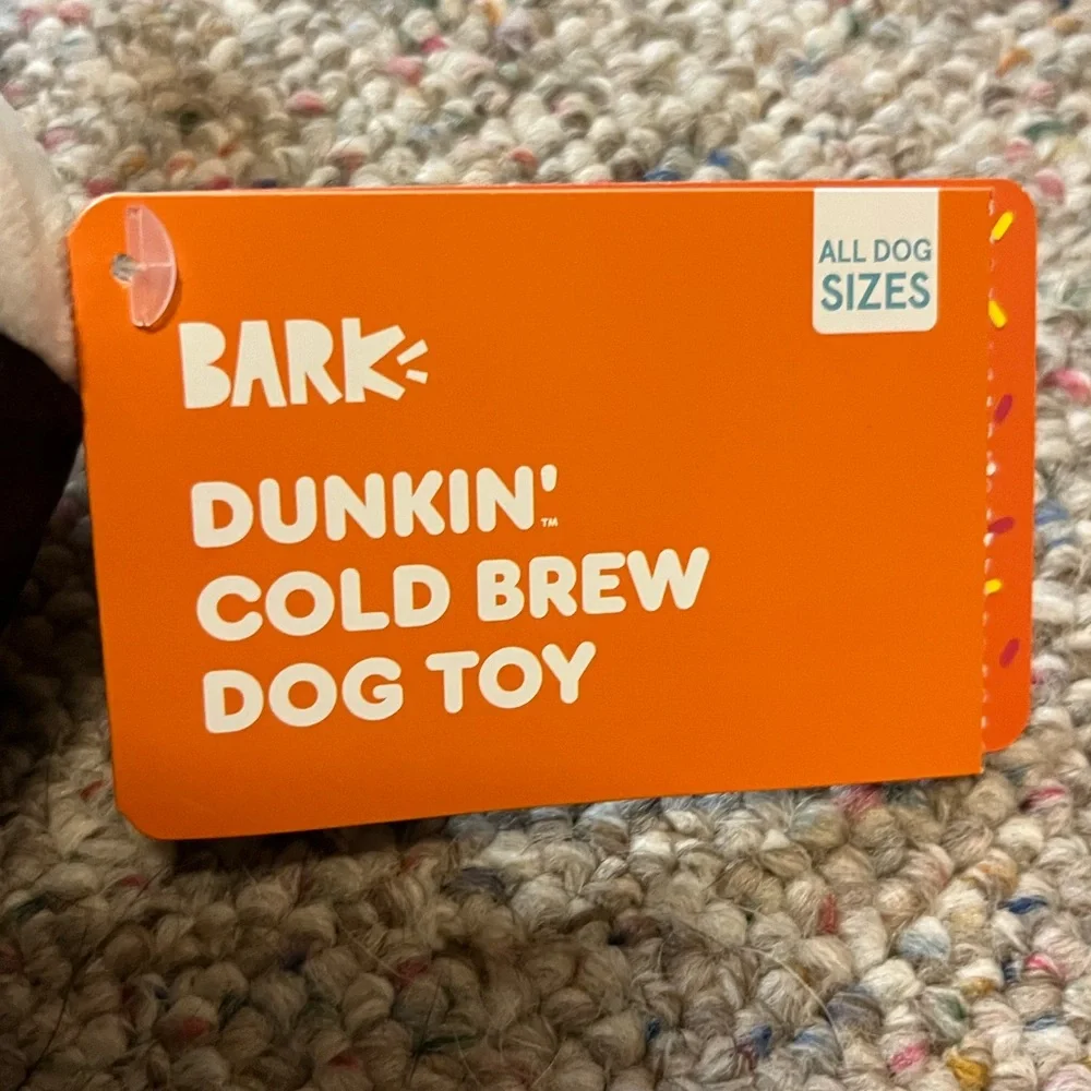 🆕 Dunkin’ x Bark Cold Brew Dog Toy